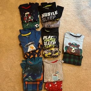 Boys size 6-7 pajama bundle.